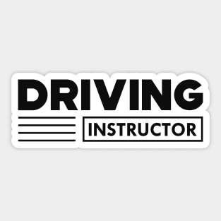 Driving Instructor Sticker